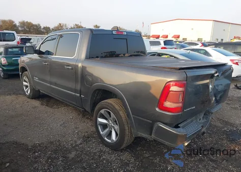 2019 Ram 1500 Limited 4X2 5'7 Box z USA, uszkodzony, nr VIN 1C6RREHT6KN628733